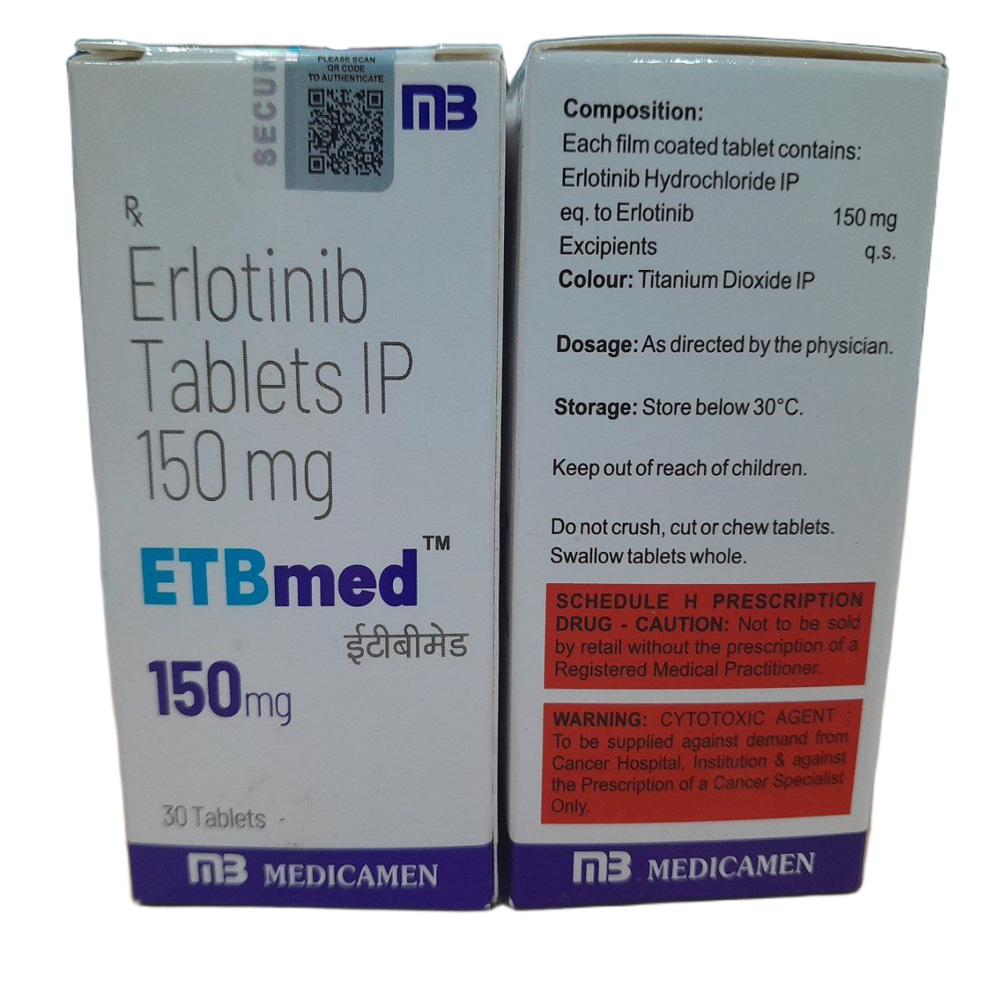 Etbmed 150mg - Erlotinib Tablets