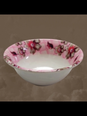 Fiber Crockery Bowl - Color: White