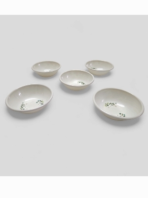 Melamine 35 Grams Crockery Bowl - Color: White