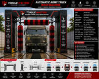 Automatic Army Truck Wash Machine
