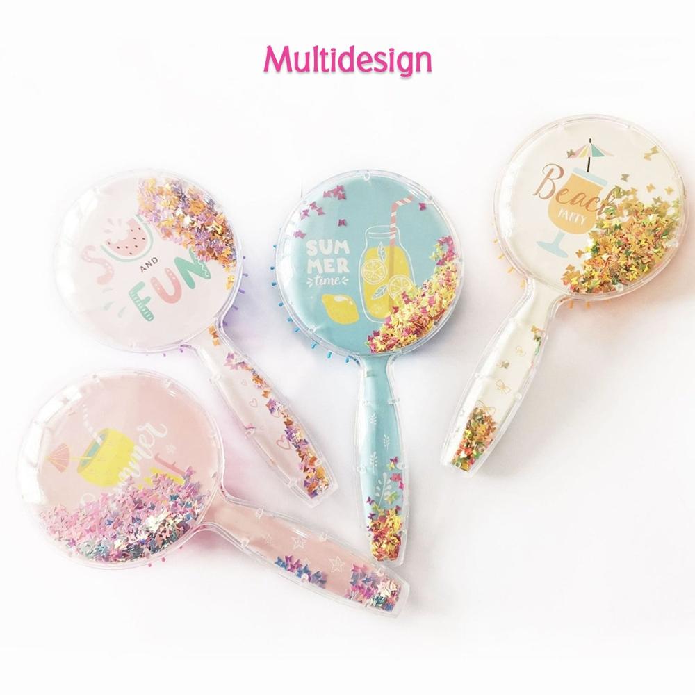 Hair Brush for Kids Detangling Anti-static Soft Massage for Braids Curly Straight