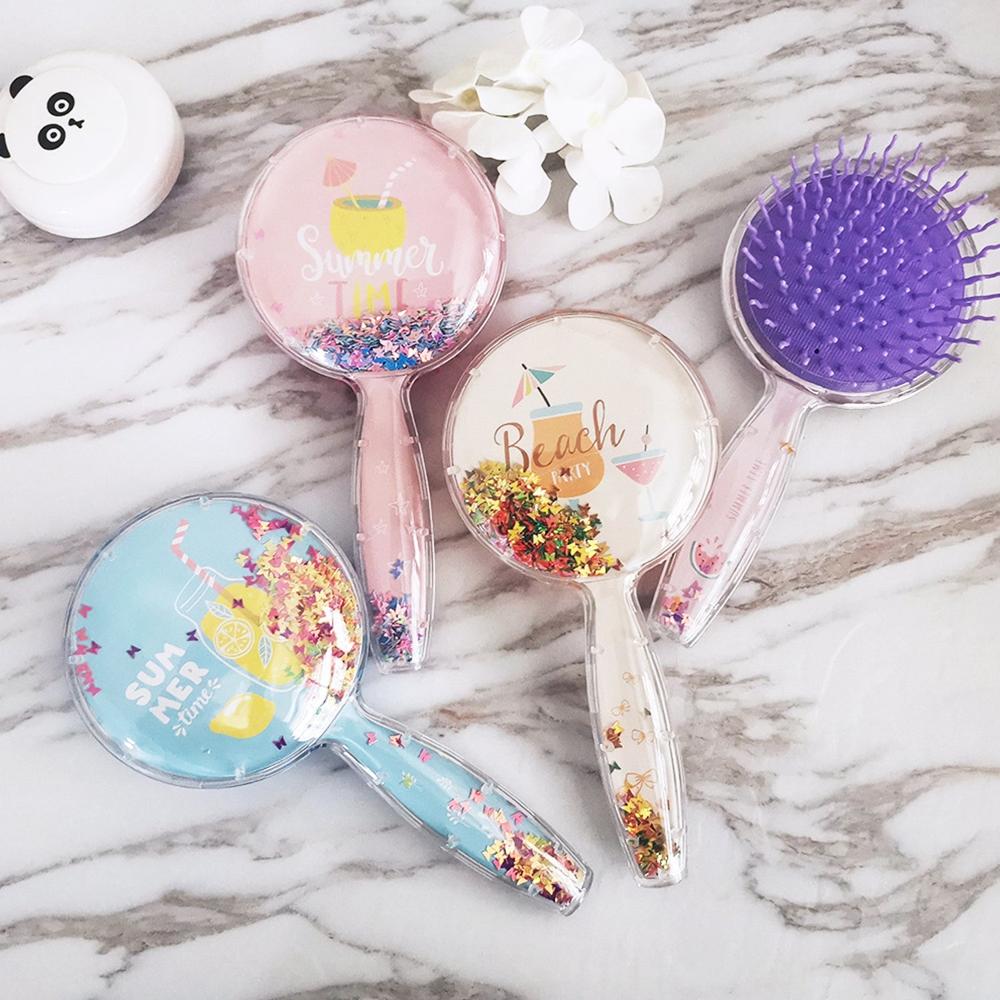 Hair Brush for Kids Detangling Anti-static Soft Massage for Braids Curly Straight