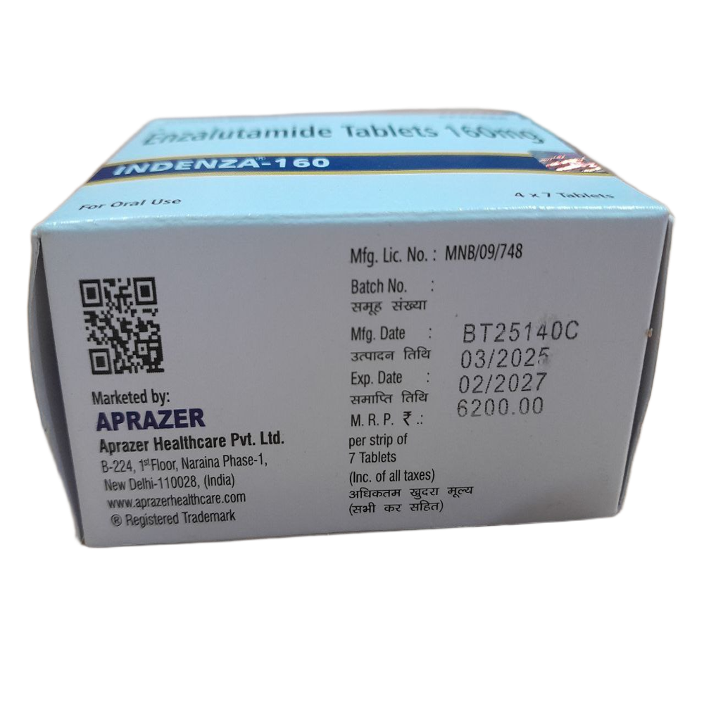 Indenza 160mg - Enzalutamide Tablets