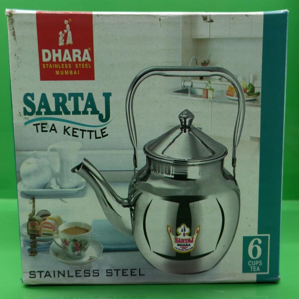 STAINLESS STEEL TEA KETTLE FOR 6 CUPS