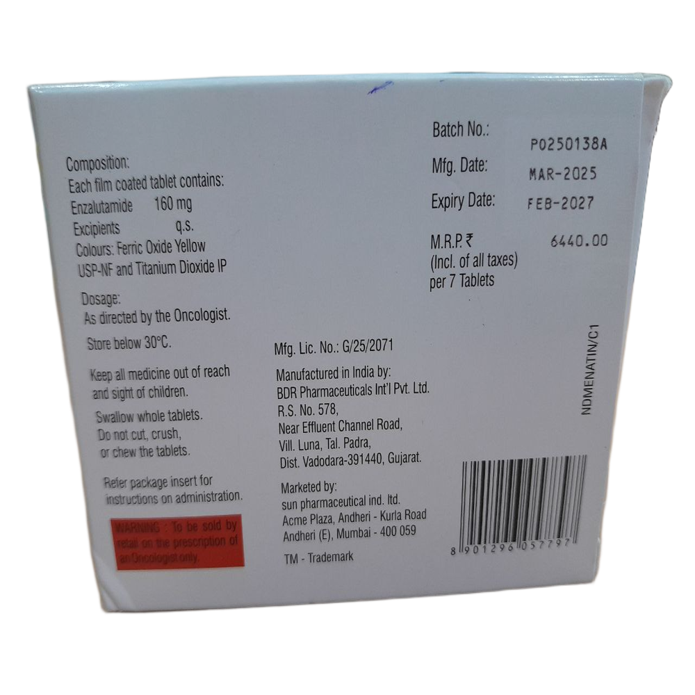 Enzyl 160mg - Enzalutamide Tablets