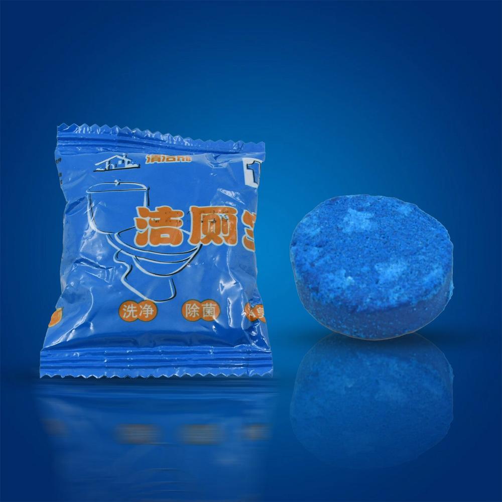 Blue Bubble Toilet Cleaning Tablets Powerful Decontamination (12 Pc)