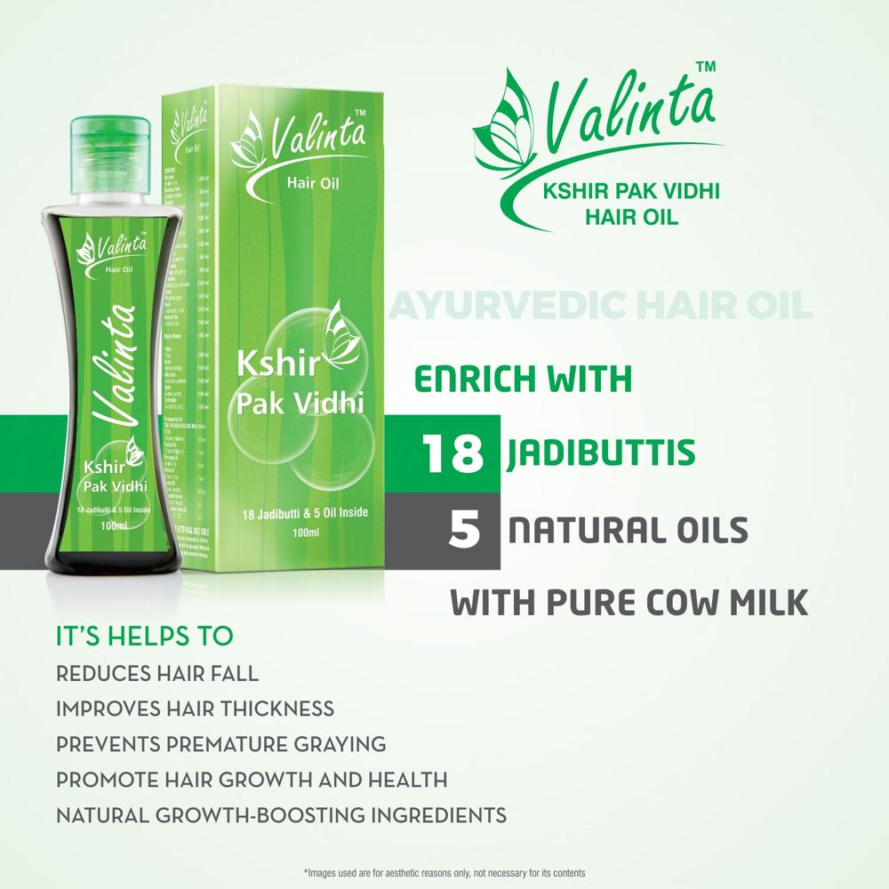 Valinta Kshir Pak Vidhi Hair Oil 100ML