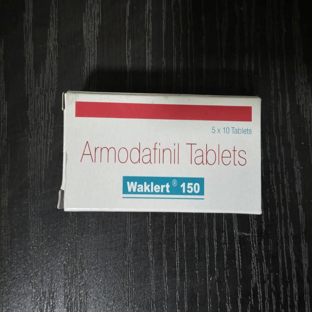 Waklert 150 Mg Tablets - Ingredients: Armodafinil (150 Mg)