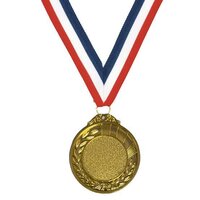 gold plated medal