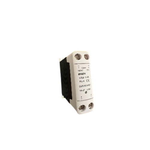 Zgzx GSR40DA48Z - Alloy Contact, 63x45x23mm, White & Black, 40A 24-480V AC, Panel Mount, Zero-cross Trigger