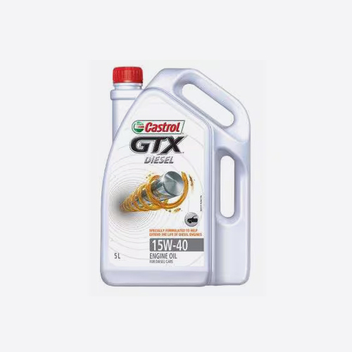 5L Castrol GTX Diesel 15W-40 Engine Oil