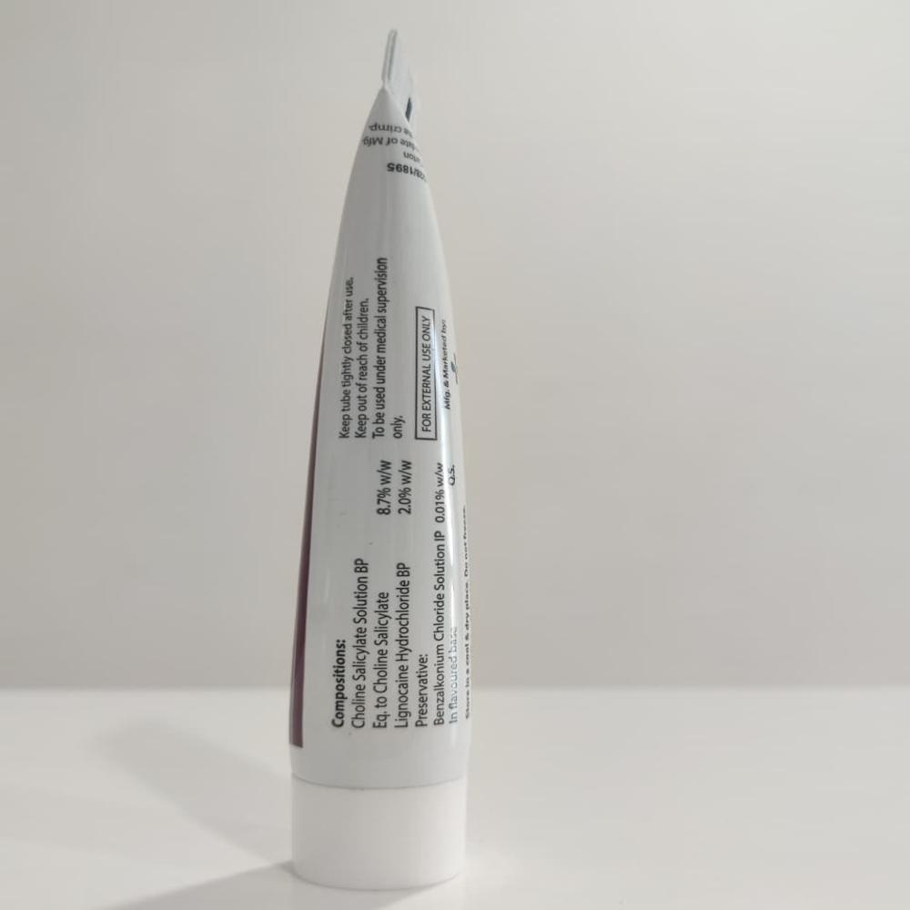Choline Salicylate 8.7%, Benzalkonium Chloride Solution 0.01% & Lignocaine Hcl 2%