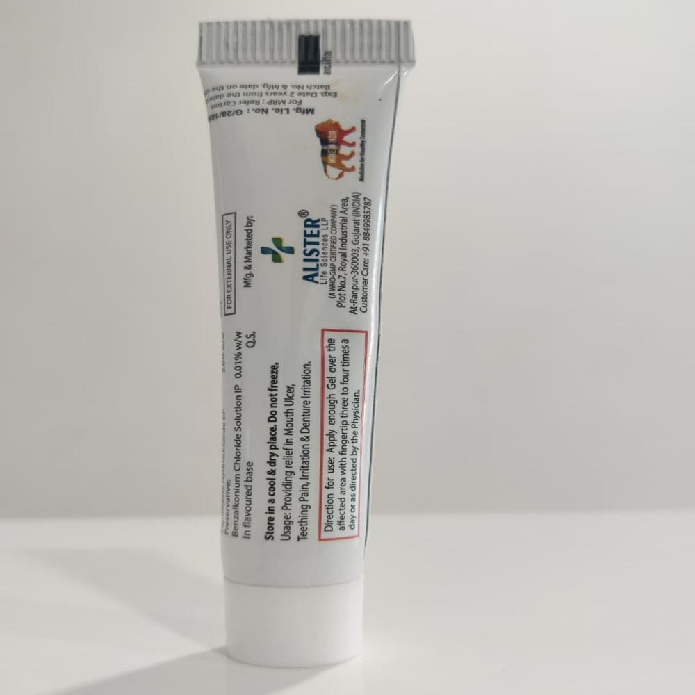Choline Salicylate 8.7%, Benzalkonium Chloride Solution 0.01% & Lignocaine Hcl 2%