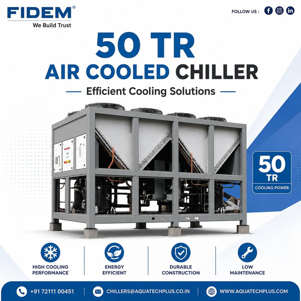 50  TR Air cooled Process Chiller
