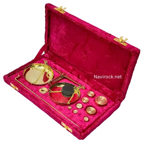 Old Traditional Weight Showpiece Brass Weighing Scale