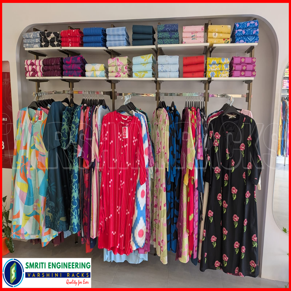 Textile Display Rack for Garments