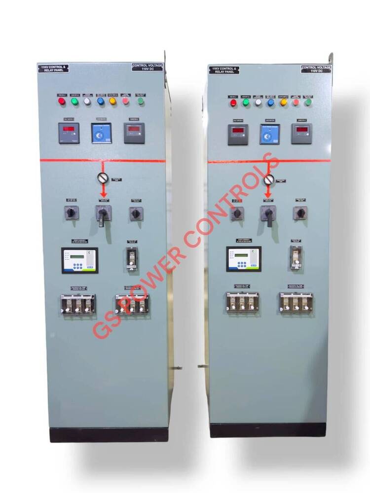 33Kv C And R Control Panel - Base Material: Mild Steel