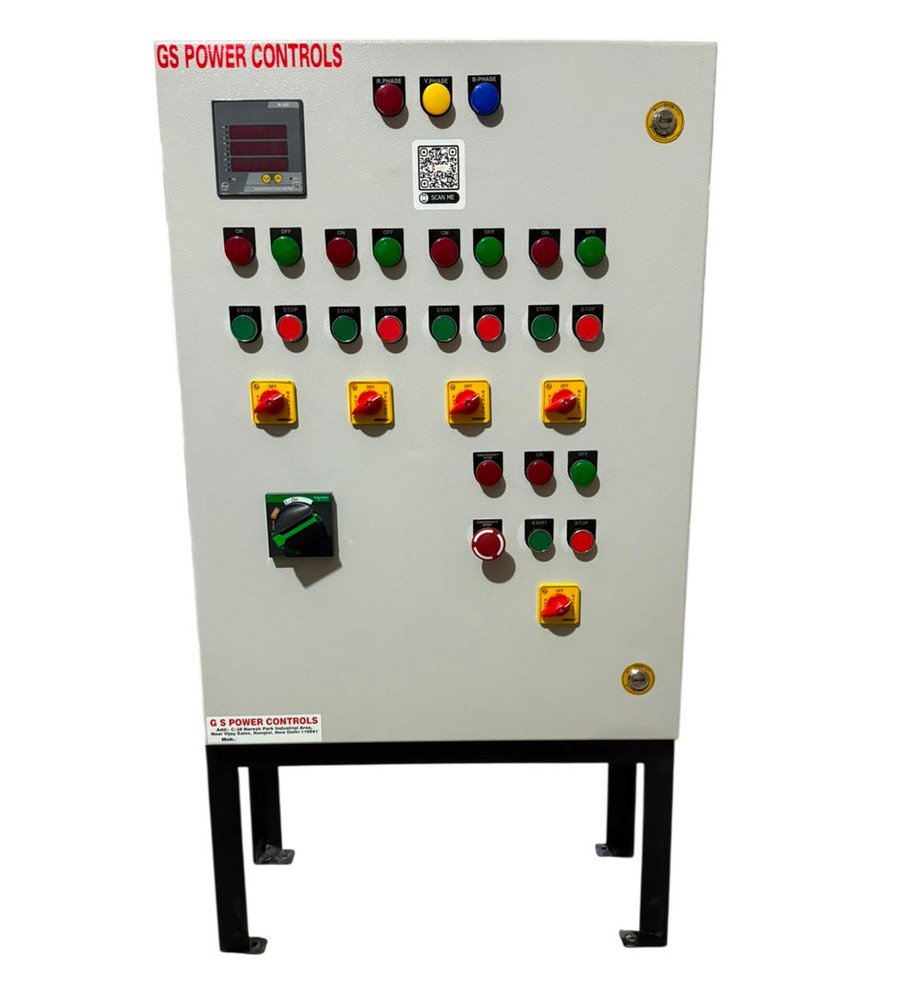 Star Delta Pump Starter Control Panel