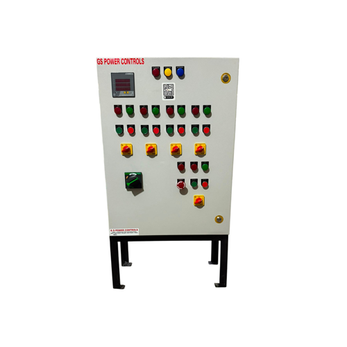 Star Delta Pump Starter Control Panel - Base Material: Mild Steel