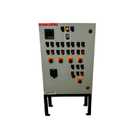 Star Delta Pump Starter Control Panel - Powder-coated Mild Steel, 800x600x250 Mm | Led Indicators, Overload & Phase Failure Protection, Lockable Door
