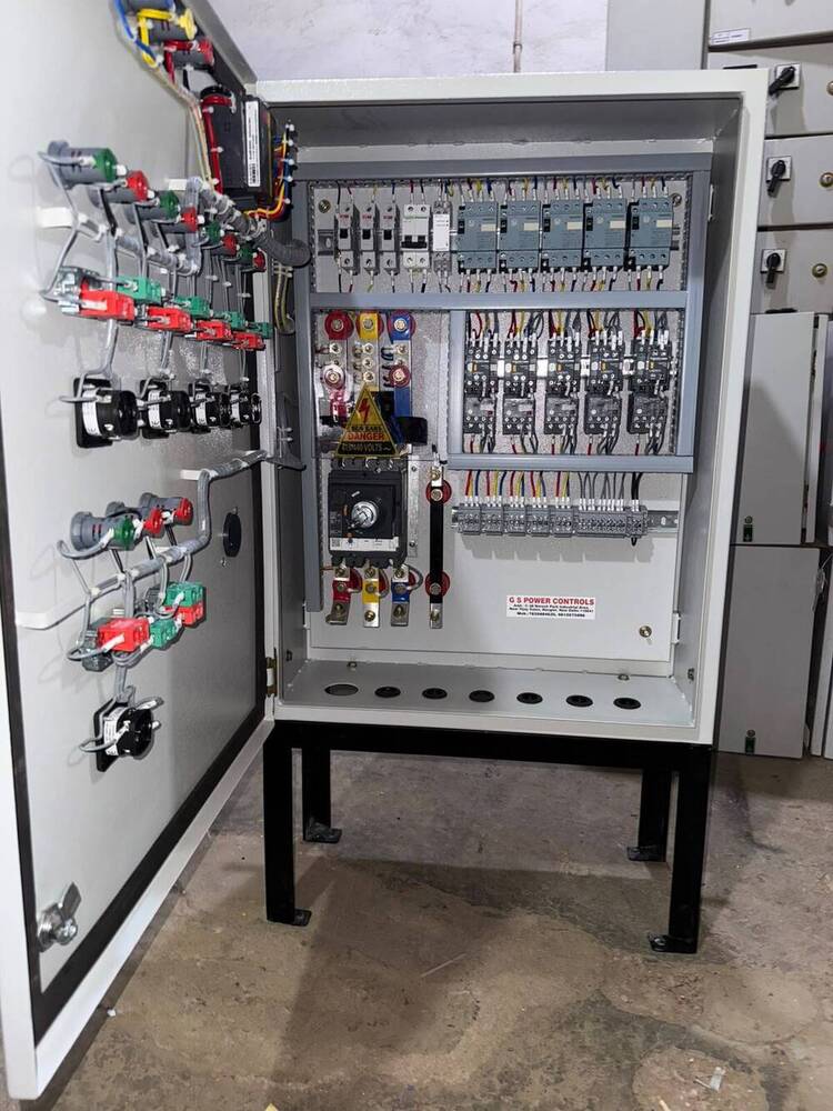 Star Delta Pump Starter Control Panel