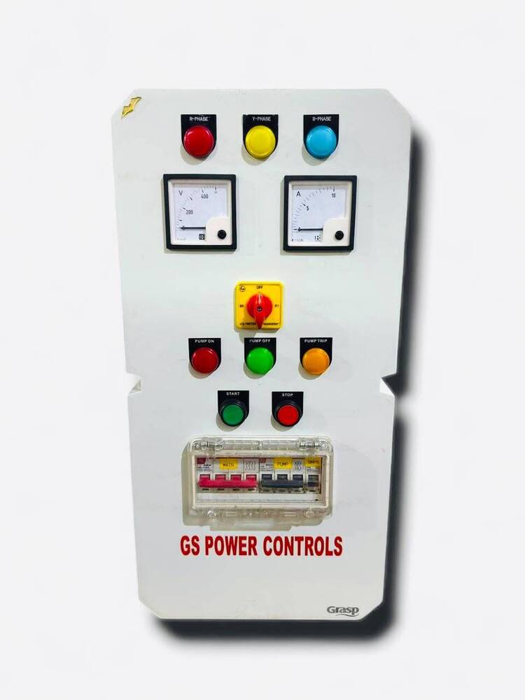 Dol Starter Control Panel - Base Material: Mild Steel