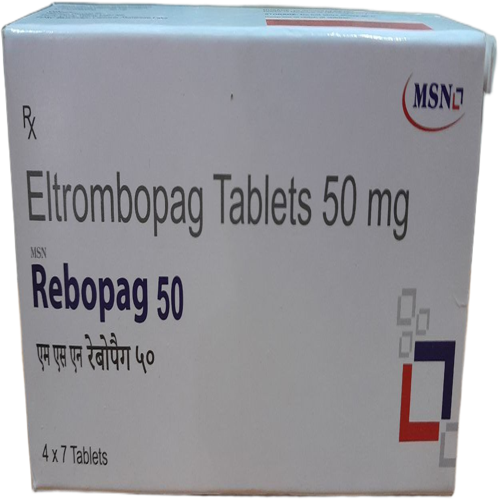 Rebopag 50mg - Eltrombopag Tablets