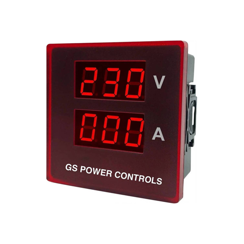 Digital Double Display Volt Amp Meter