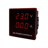 Digital Double Display Volt Amp Meter