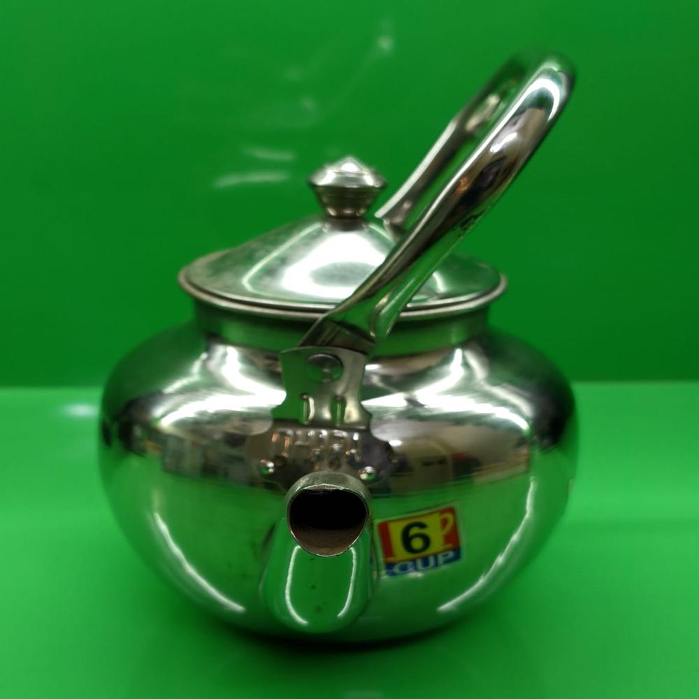 STAINLESS STEEL TEA KETTLE FOR 6 CUPS