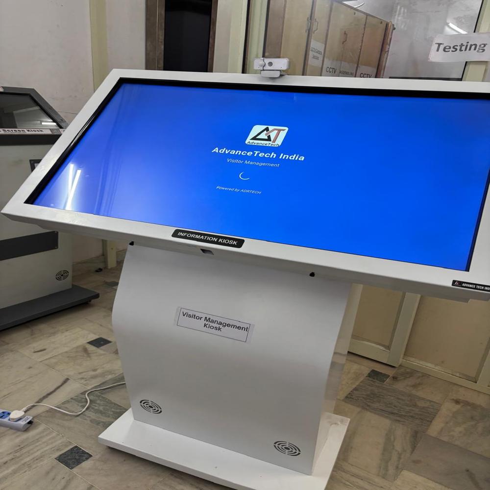 Visitor Information Kiosk - Color: Black