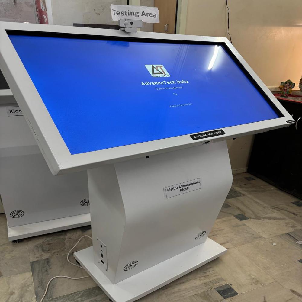 Visitor Information Kiosk - Color: Black
