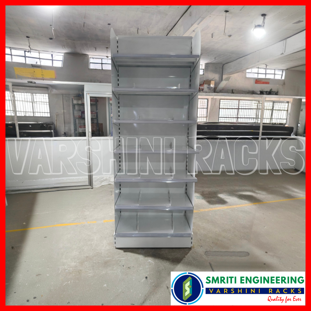 Double Side (Center) Display Rack - Capacity: 100 Kg/hr