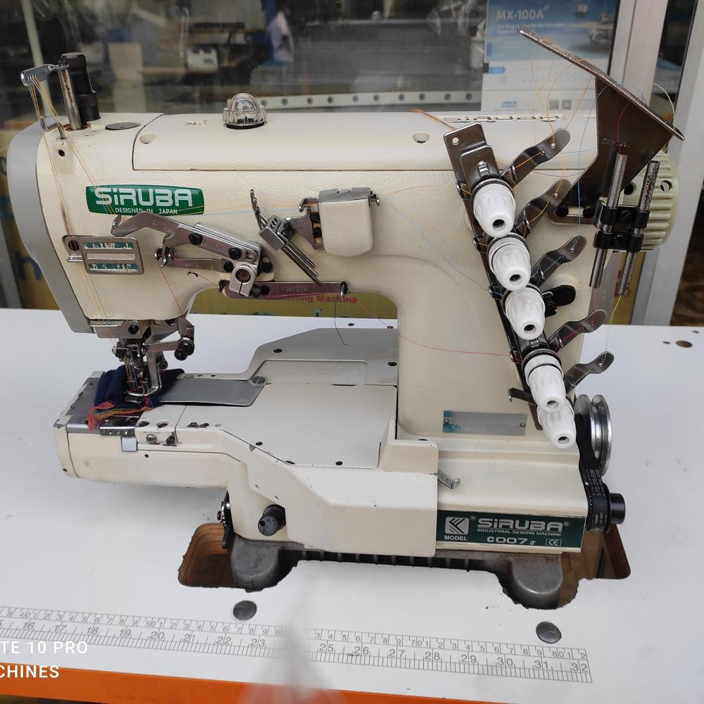 used siruba cylinder bed flatlock
