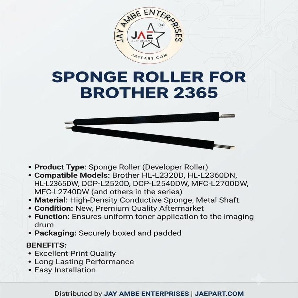 BROTHER 2365 SPONGE ROLLER