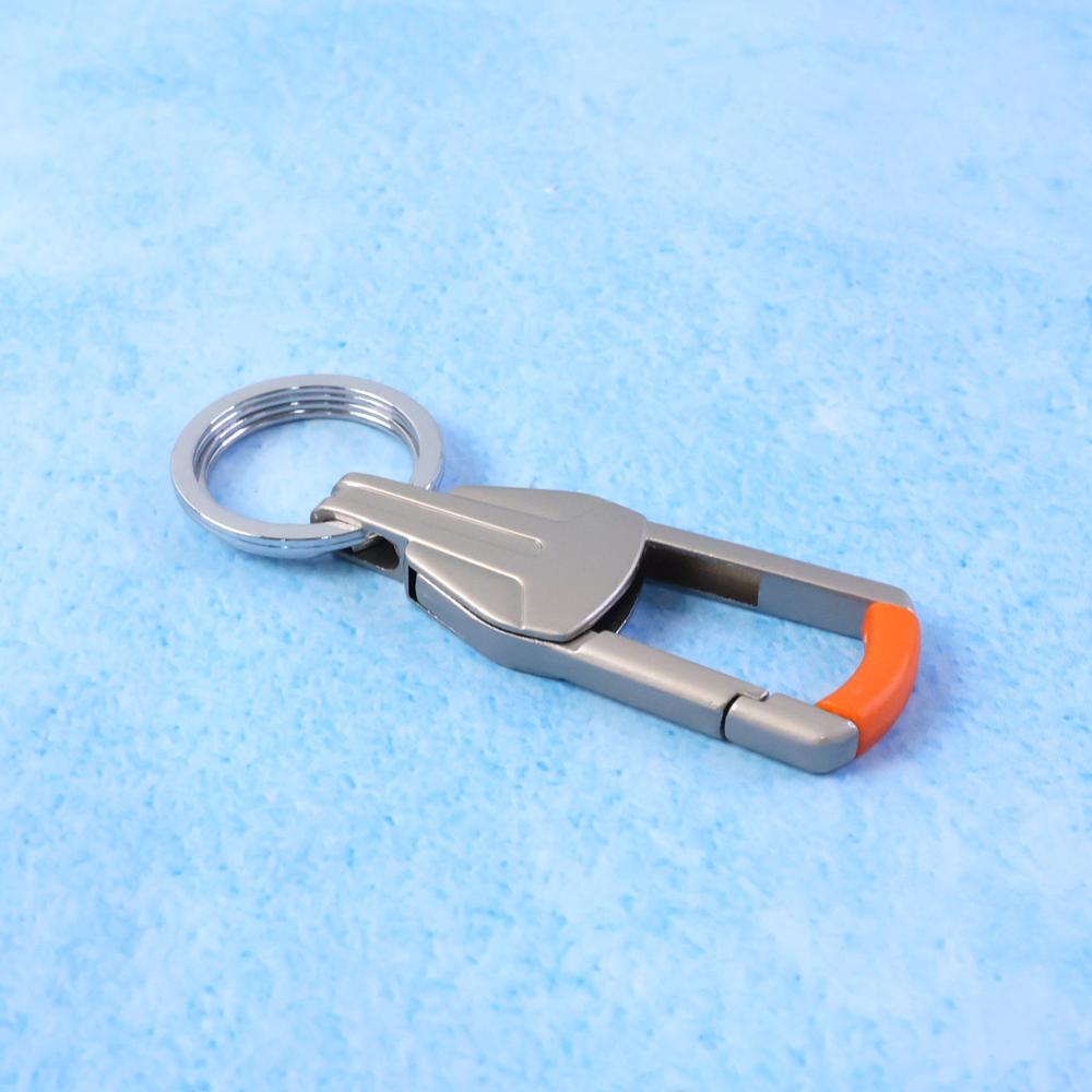 Stylish Metal Key Holder With Dual Ring Design Durable Keychain (1 Pc) - Application: As Per Product Requirement