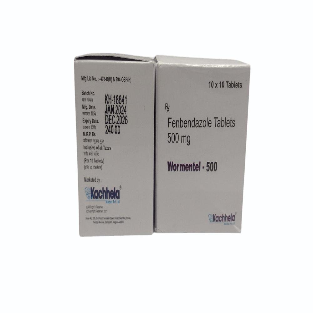 Fenbendazole 500mg Tablets