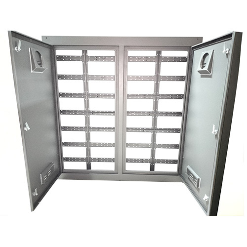 1280x1280mm MS GI LED Display Cabinet For Advertising LED Screen