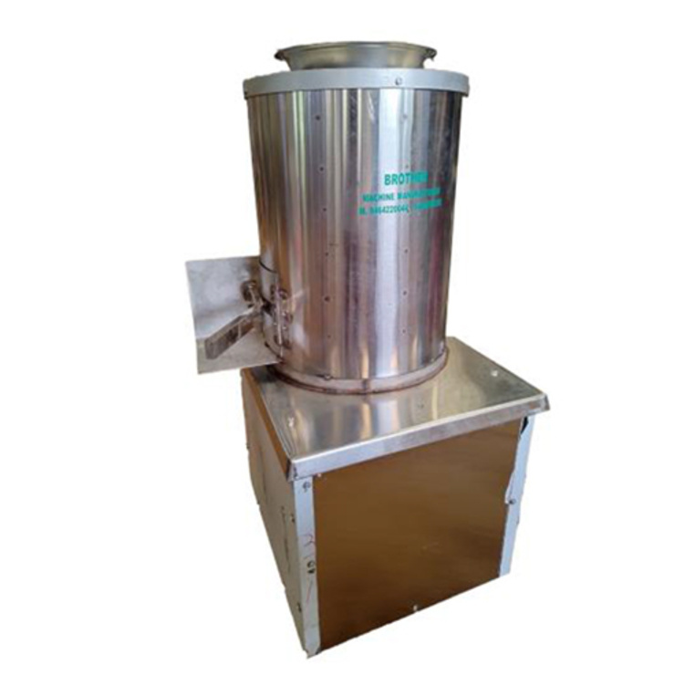 Potato peeling machine