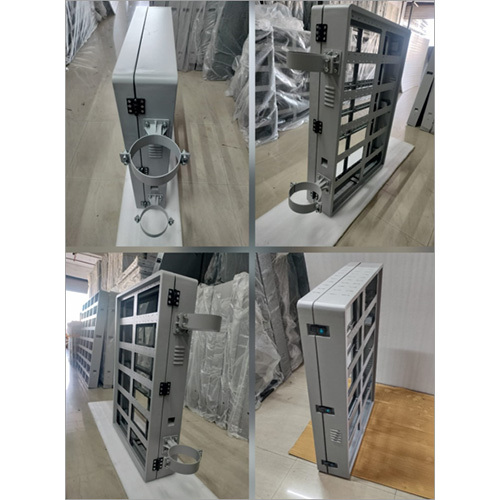 640x960mm Double Sided MS GI LED Display Cabinet for Advertising LED Screen