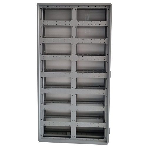 640x1280mm double-sided MS GI LED Display Cabinet for Advertising LED Screen