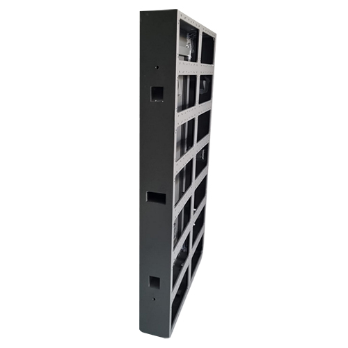 640x1120mm MS GI LED Display Cabinet for Advertising LED Screen
