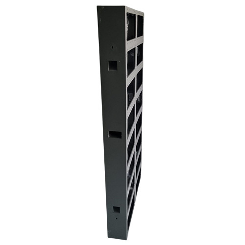 640x1280mm MS GI LED Display Cabinet for Advertising LED Screen