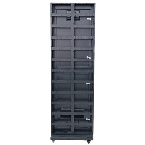 640x1920mm Outdoor MS GI LED Display Cabinet Standee for Advertising LED S