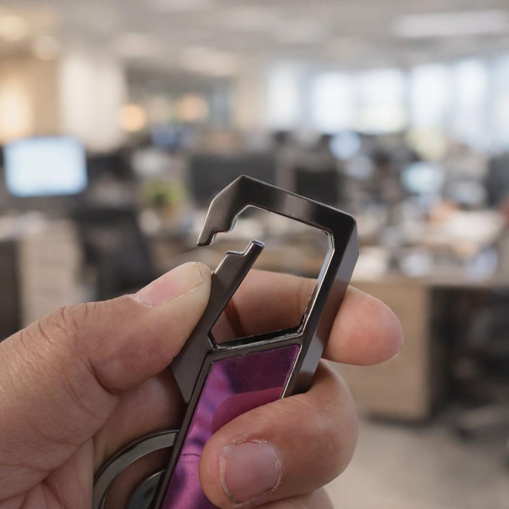 Premium Metal Carabiner Key Holder Clip 1 Pc