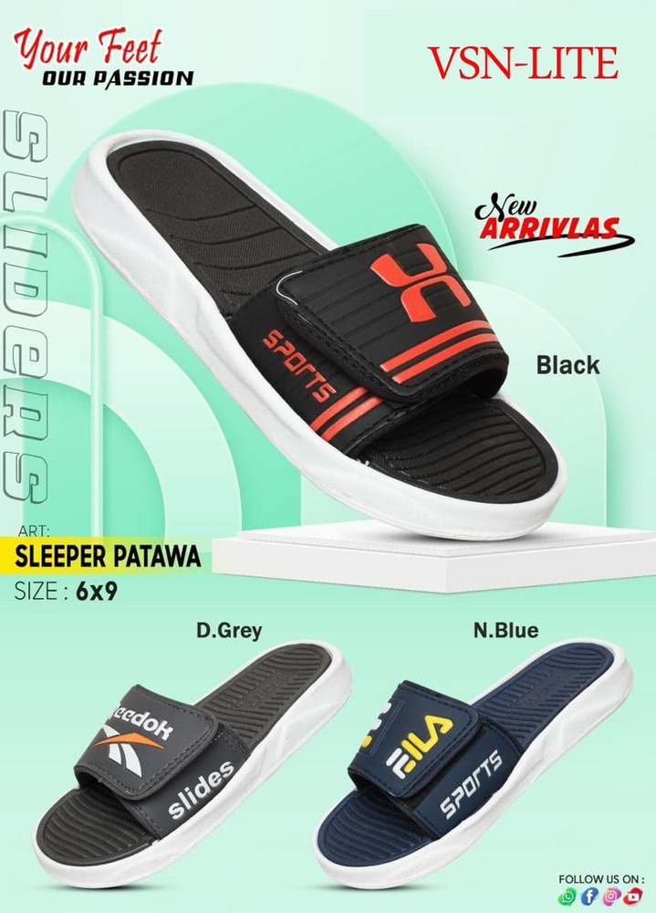 6x9 Mens Sleeper Patawa Slipper