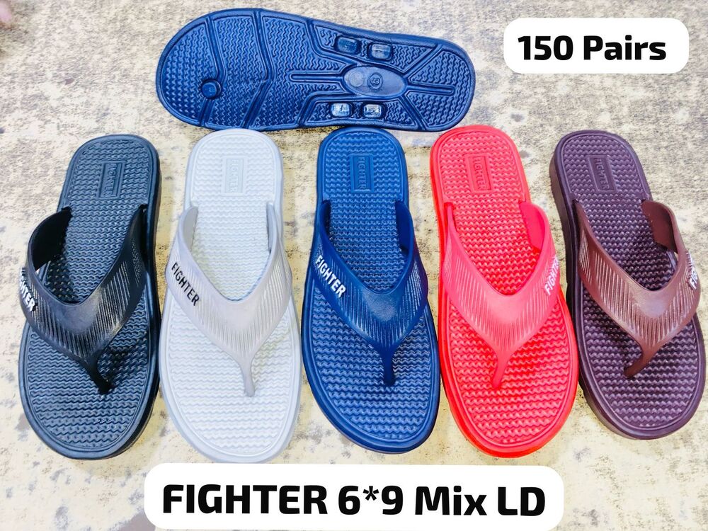 6x9 Mens Mix LD Fighter Slipper