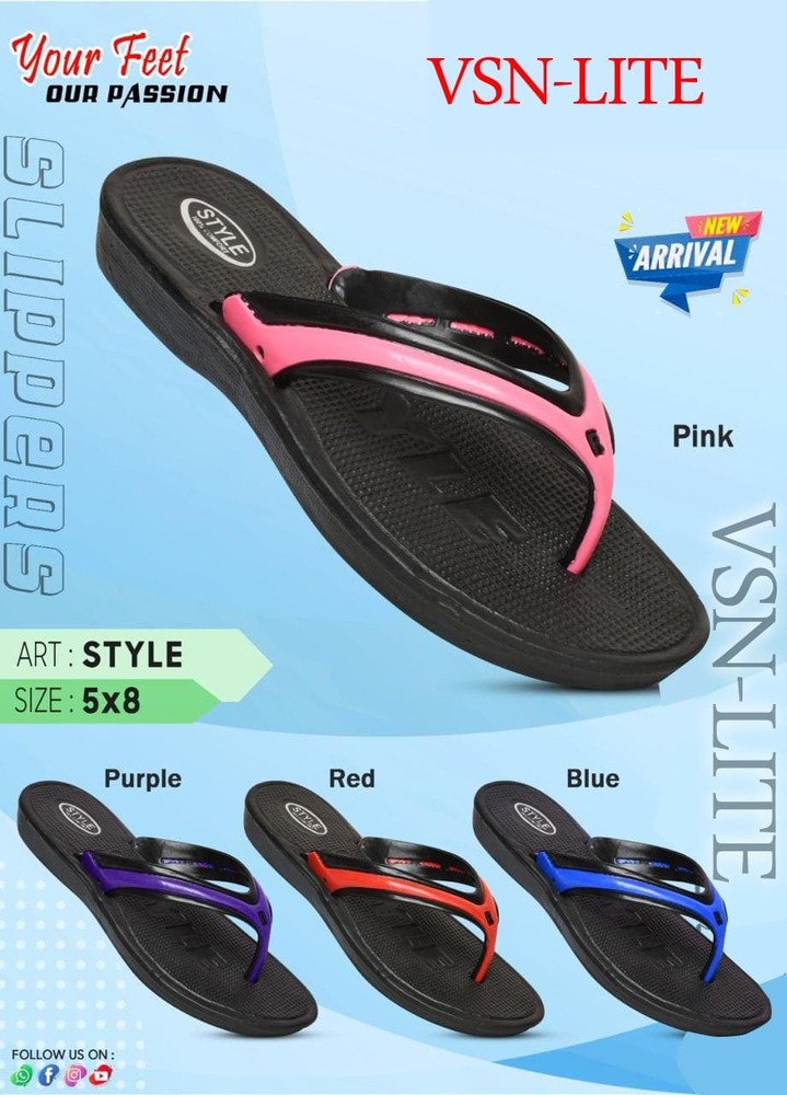 5x8 Ladies Style Slippers