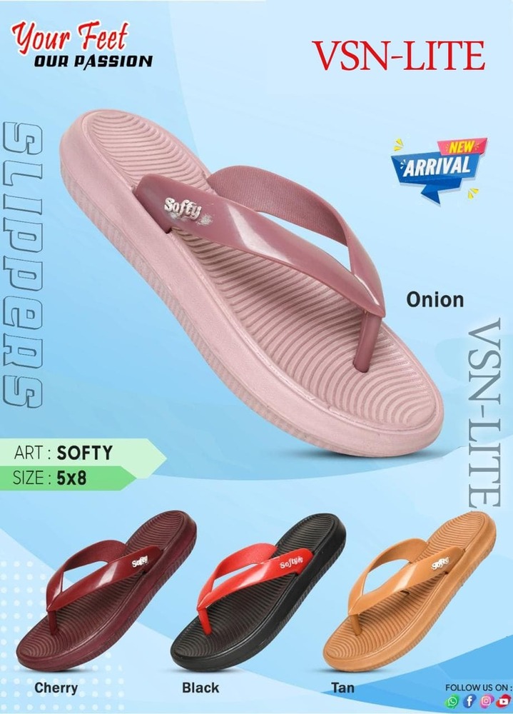 5x8 Ladies Softy Slippers