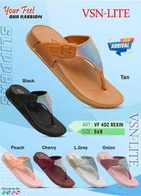 5x8 Ladies VF402 Rexin Slippers